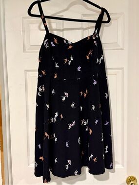 TORRID Sundress with Origami Bird Print